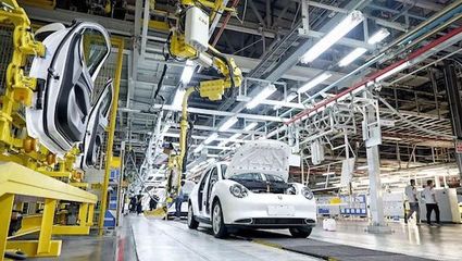 泰國首款本地化量產(chǎn)純電車型長城歐拉好貓正式下線